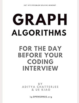 Paperback Graph Algorithms for the day before your coding interview Book
