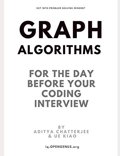 Graph Algorithms for the day before your coding... B089M1FJV9 Book Cover