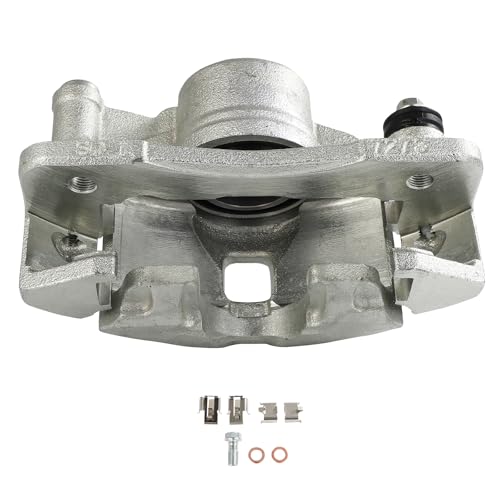 Image of 19B1380 Front Left Disc Brake Caliper Assembly w /Bracket