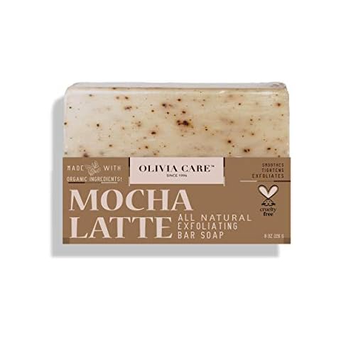 Olivia Care Exfoliating Bar Soap, Coffee Beans Cover