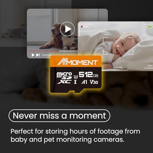 MMOMENT MM13 512GB Micro SDXC Card, A1, V30, UHS-I, U3, Class 10 Compatible, Read Up to 95 MB/s, Write Up to 70MB/s, SD Adapter Included by MMOMENT - Image 3