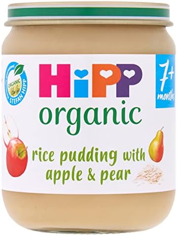 HIPP RICE PUD APP+PEAR S2 160G