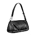 Calvin Klein Tina Top Zip Shoulder Bag, Black/Silver, One Size
