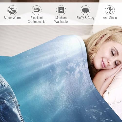 Couverture baleine flannel polaire de haute qualité plaid canapé quatre saisons