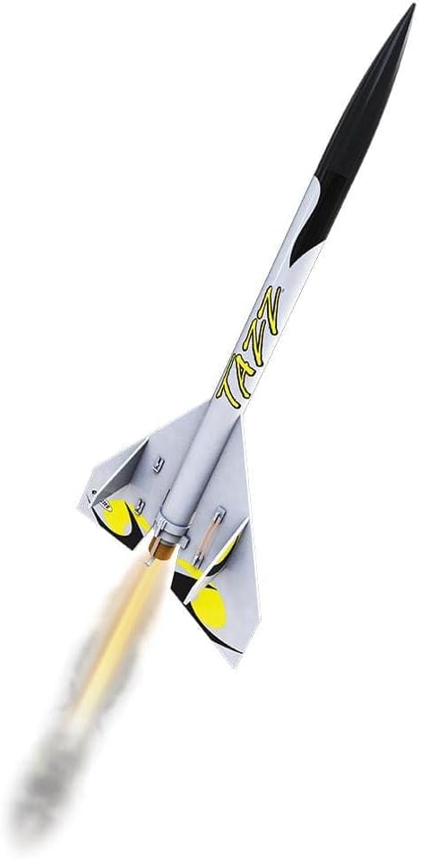 Estes Tazz Flying Model Rocket Kit 7282 | Advanced Level Build | Soars up to 700'