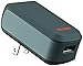 Ventev Wall Charger with Apple Lightning Cable Wallport R1240 | Travel Universal Charger, iPhone Compatible, Fast Charge, Folding Prongs, Short Circuit Overcharge Protection | Grey