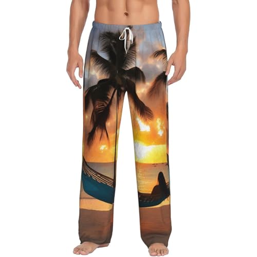 Pantalon de pyjama polaire homme parfait pour cocooning et soirées d'hiver détendues