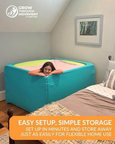 Image of Tumbl Trak Grow Through Movement Boundex Cuddle Box, Sensory Integration, Lycra Sensory Sack