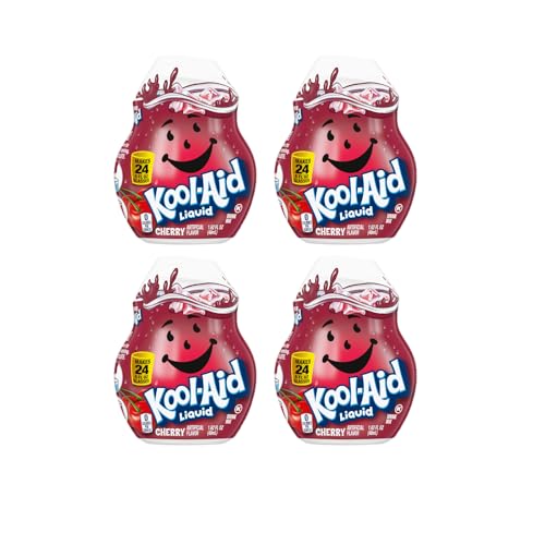 Kool-Aid Liquid Drink Mix (CHERRY) (Pack of 4)