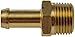 Dorman 492-020.1: Brass Hose Fitting-Male Connector-3/8 In. x 3/8 In. MNPT