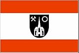 U24 Fahne Flagge Neunkirchen (Saar) Bootsflagge Premiumqualität 20 x 30 cm