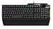 Produktbild ASUS TUF Gaming K1 Gaming Tastatur (kabelgebunden, taktile Switches, RGB Beleuchtung, Lautstärkeregler, Spritzwasserschutz, seitliche Lichtleiste) schwarz