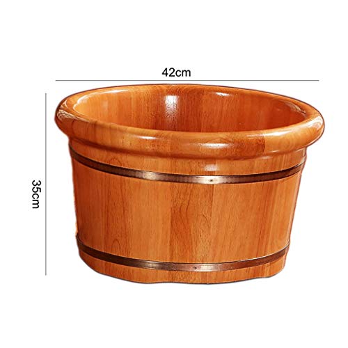 Tina de pie de madera para masaje y terapia miniatura 7
