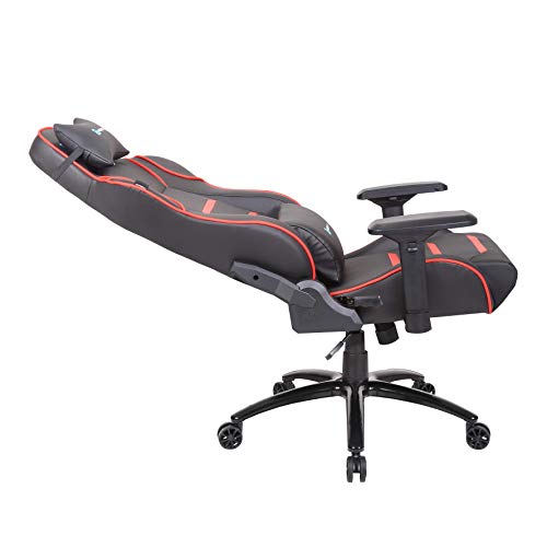 Newskill-NS-CH-VALKYR-RED-Valkyr-Silla-gaming-profesional-con-asiento-microperforado-para-mejor-sensacion-termica-sistema-de-balanceo-y-reclinable-180-grados-reposabrazos-4D-Color-Rojo-mediano