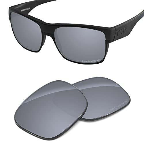 Image of Performance Lenses Compatible with Oakley TwoFace OO9189 | TwoFace Asain Fit(AF) OO9256 Polarized Etched