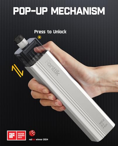 Fanttik K2 Ultra 7.4V Power Drill & E1 Max 3.7V Electric Screwdriver-Sliver