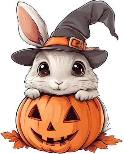 Accessoire Voiture Lapin Citrouille Vinyle Autocollant pour Personnaliser Facilement Votre Auto