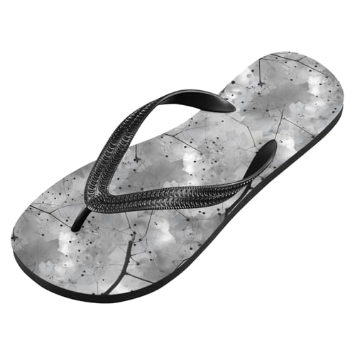 Flip Flop Sandals Branch Pattern Print for Women Men Beach Outdoor XS2