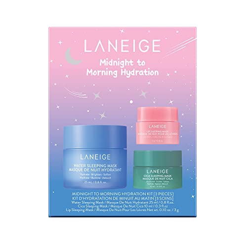Laneige Midnight To Morning Hydration Set: Hydrate, Revitalize, Soothe And Nourish, Travel Size #TOP1