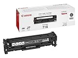 canon toner bestellung LIEFERUMFANG - 1x Canon Toner Cartridge 718 BK schwarz