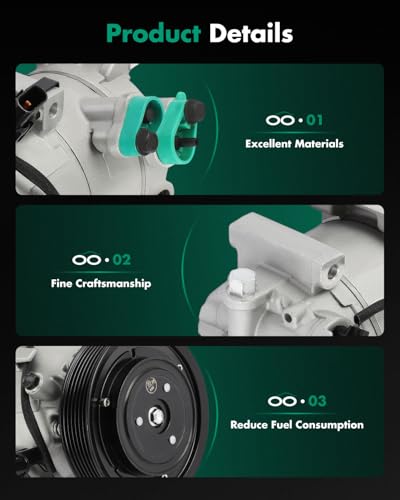 Image of SCITOO AC Compressor for Kia for Soul 1.6L 2014-2019