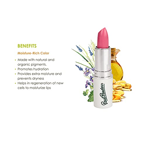 Image of Paul Penders Handmade Natural Cream Lipstick For A Natural Look Sonal 4g, Vegan & Cruelty-Free
