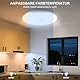 JONMONSM LED Deckenleuchte 36W, 3000K-6500K 3000LM LED Deckenleuchte Dimmbar, IP54 Wasserdichte Deckenlampe mit Fernbedienung für Schlafzimmer Wohnzimmer Bad Balkon Keller 300*H40mm