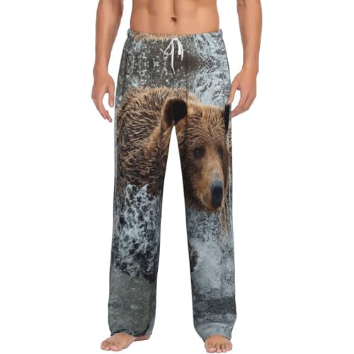 Pantalon de pyjama confort en flanelle homme idéal pour le cocooning