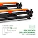 LINKYO Compatible Toner Cartridge Replacement for Canon 051H 051 High Capacity (Black, 2-Pack)