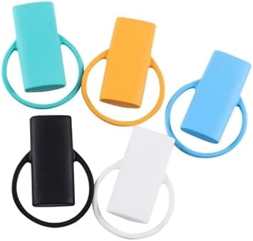 5Pcs Random Color Silicone Lighter Case, Portable Silicone Lighter Cover,Colorful Lighters Holder Non-Slip Case Smell Proof, Crush Proof Cover, House Supplies Lighter Pouches