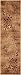 Nourison Somerset Modern Botanical Latte 2'3