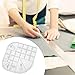 Tujuna Curved Corner Cutter Quilt Ruler Acrylic Sewing Patchwork Quilting Templates DIY Supplies Sewing Template Patchwork Tool Curved Corner Cutter Ruler