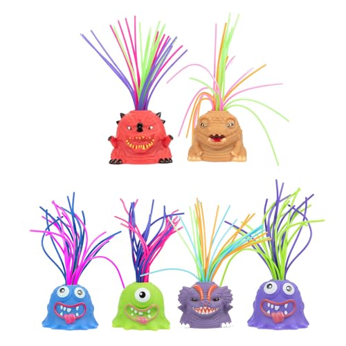 Fun Monster With Stretchable Bristles With Sound