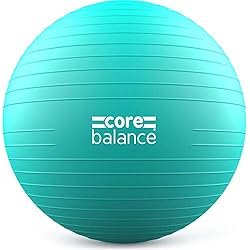 CORE BALANCE, Pelota de Pilates, Fitness, Yoga, Embarazo, Fitball para Ejercicios Gimnasia - Muy Resistente – Tamaño 55cm 65cm 75cm 85cm - Hinchador Incluido 4 Core Balance, Pelota de Pilates, Fitness, Yoga, Embarazo, Fitball para Ejercicios Gimnasia - Muy Resistente – Tamaño 55cm 65cm 75cm 85cm - Hinchador Incluido