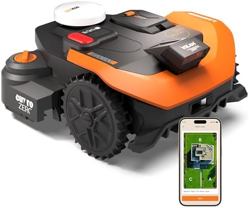 Worx Landroid Vision Cloud WR312E 2WD Robot Cortacésped, Sin Cabl...