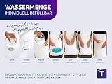 Traumnacht orthopädisches Wasserkissen mit anpassbarer Füllmenge, Bezug aus 100% Baumwolle, 50 x 70 cm, entwickelt in Deutschland - produziert in der EU, Weiß, 1 Stück (1er Pack)