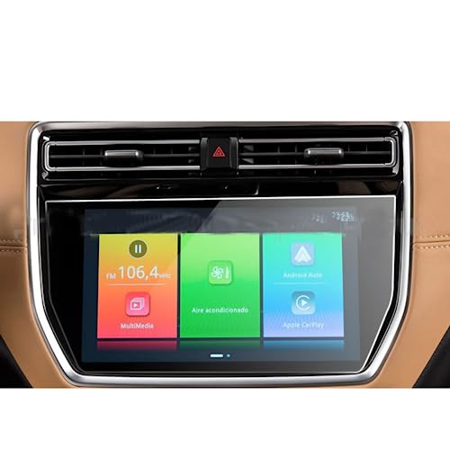 Verre trempé 10,1 pouces pour autoradio MG RX8 protection d'écran anti-reflet