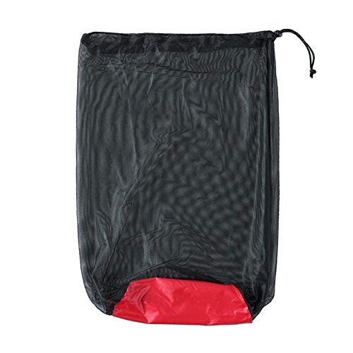Bolsa de almacenamiento de viaje kits ompresión impermeable plegable bolsa de malla multifunción nylon saco de dormir deportes amping