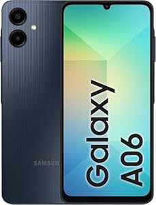 Samsung Galaxy A06 128GB 4GB RAM Negro Desbloqueado