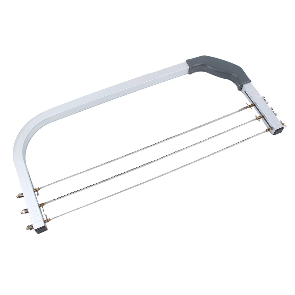 Taglierina regolabile per torte, con fili in acciaio inox, professionale e strumento per la cottura