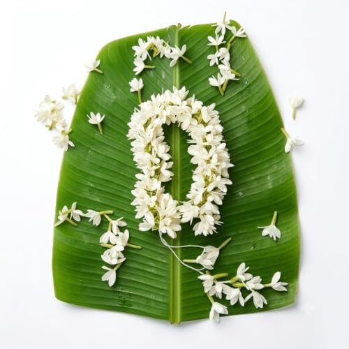 Best Artificial Flower Garlands: Festive Floral Decor 31 Artificial Jasmine gajra Veni for Hair/paranda/White mogra Flower...