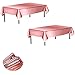 Produktbild FLZONE Roségold Einweg Tischdecke,2 Stück Roségold Kunststoff Tischdecke Folie Tischdecke für Hochzeit Geburtstag Baby Dusche Party Dekoration 1M * 2,7M