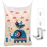 ✔Patrones Exquisitos: Coloridas bolsas de almacenamiento de ropa sucia, estampados interesantes y lindos pueden decorar el espacio de su familia, atrayendo a los niños a organizar sus juguetes y ropa sucia de manera más activa.