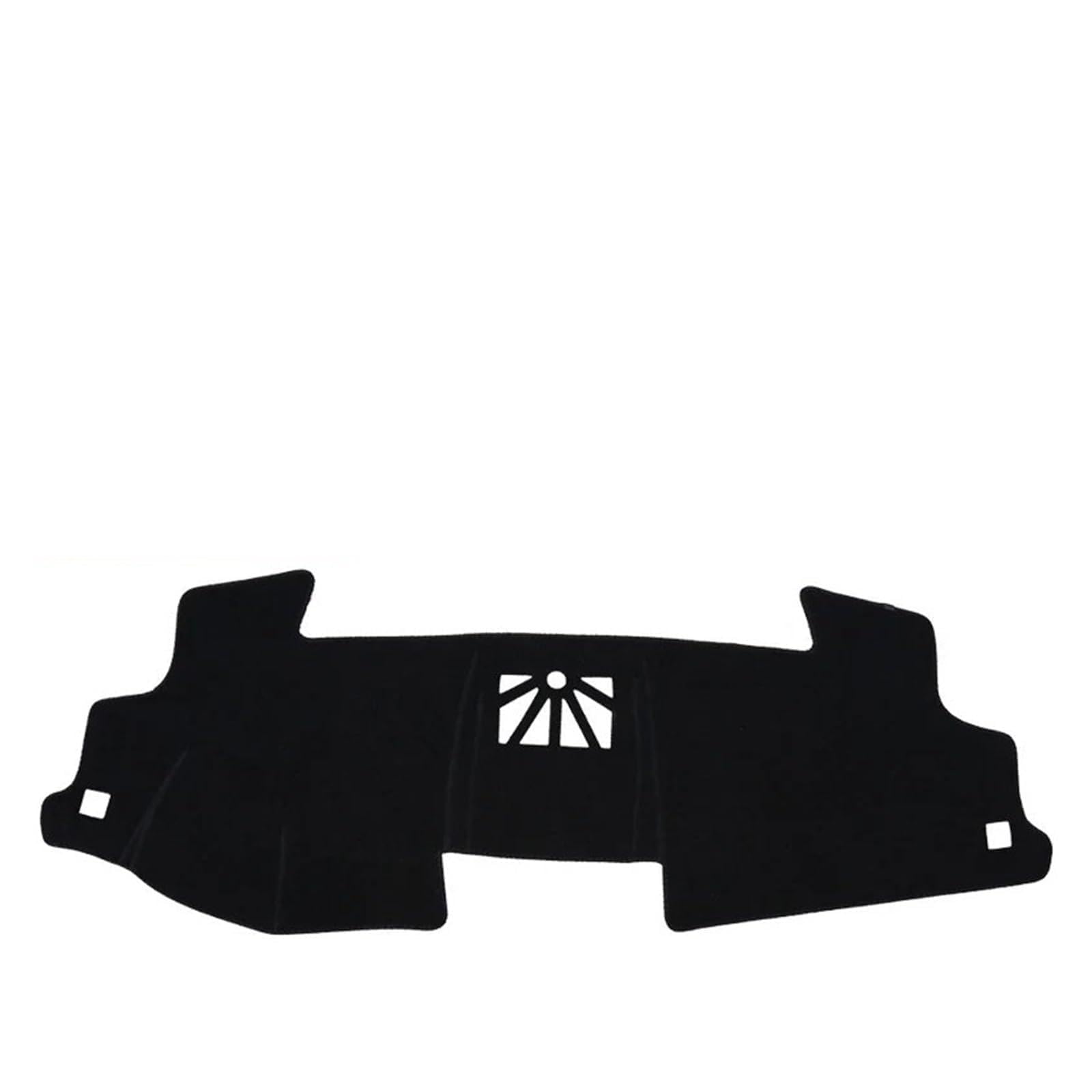 Alfombra coche para Camry 2012-2017 protectora de salpicadero negra LHD 2