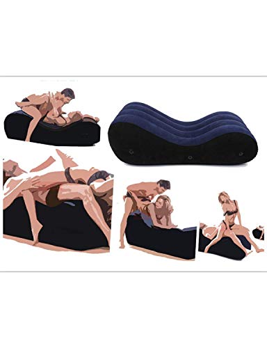 Shiyn Opblaasbare sofa, chaise longue, relaxstoel, yoga, 2 stuks, opblaasbaar, met elektrische luchtpomp - Afbeelding 5