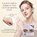 Natural Invisible Eyelid Tape 360pcs to Enhance Beauty-Waterproof Lace Eyelid Lifter Strips for Instantly Lift Sagging Eyelids, Eyelid Tape for Hooded Eyes Invisible Suitable for Various eyelids