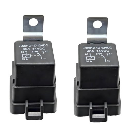 Qonsy 2 Pack 882751A1 Power Trim Tilt Relay for Mercury Mariner Force 20-300 HP Outboard and Johnson Evinrude OMC Sterndrive 5 5.8 Models 12V AZ973-1C-12DC4 3854138