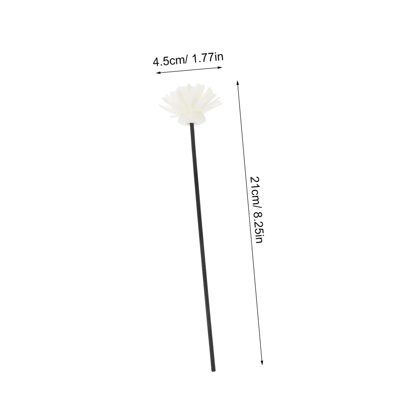 Cabilock 10pcs Aromatherapy Rattan Flower Diffuser Sticks for Scented Oil Diffuser