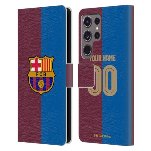 Protection FC Barcelona Samsung S24 Ultra étui portefeuille personnalisé 5G