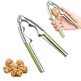 VYNZOR Schiaccianoci in Lega di Zinco per Noci e Nocciole, Schiaccianoci Robusto con Impugnatura Antiscivolo e Testa Seghettata, Facile da Usare, Perfetto per la Cucina di Casa